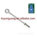 shank with circle bolt hook cable clamp electric pole line assembly hardware fitting hot-dip galvanized steel bolt